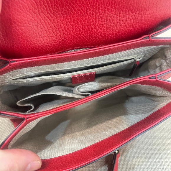 Gucci Dollar Calfskin Interlocking G Top Handle Shoulder Bag - Picture 7 of 11